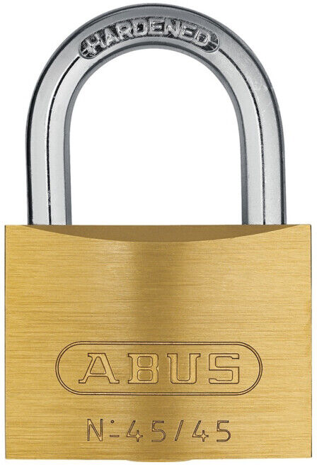 ABUS Cadenas 45/45 Lock-Tag en laiton massif (80614)