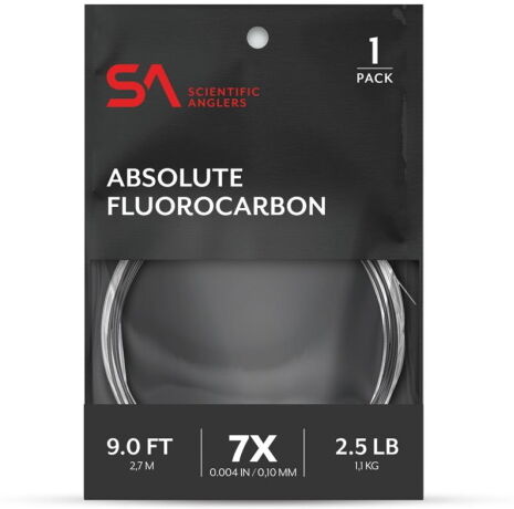 Scientific Anglers Absolute Fluorocarbon Leader 9'-0,25mm