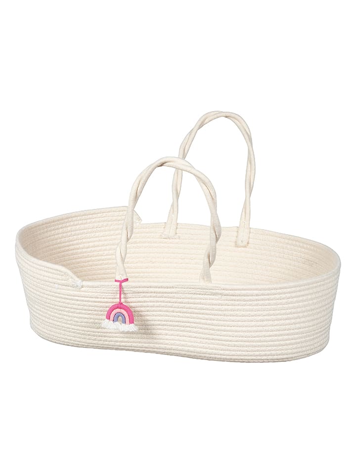 Goki Puppentragekorb in Creme - (B)57 x (H)17 x (T)30 cm - ab 3 Jahren - onesize