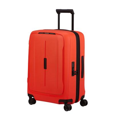 Hartschalen-Trolley SAMSONITE "ESSENS ZIP", Gr. B/H/T: 40cm x 55cm x 23cm 50 l, orange (lava), Polypropylen, Koffer, aus Polypropylen, mit Volumenerweiterung