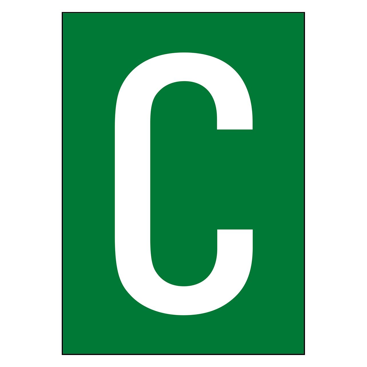 Brady A4-Etiketten mit Zahlen und Buchstaben (NL7541A4GR-C)