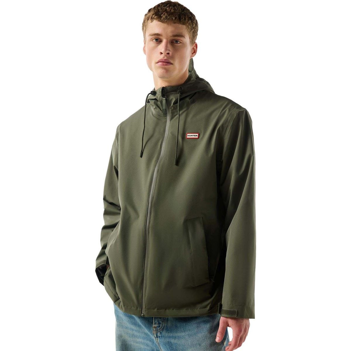 Hunter Orignal Mens Waterproof Jacket kambaba (KM) L HARM0004261-KM-L