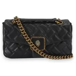 Kurt Geiger für Damen. 5374800109 Schwarze Ledertasche Pimlico (OSFA), Lässig, Klassisch