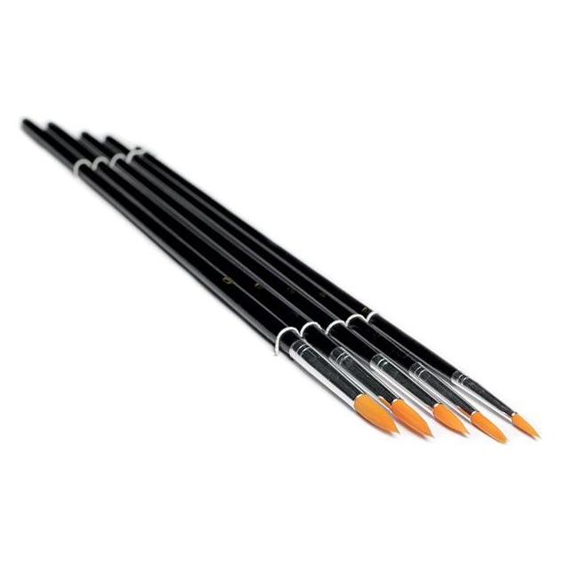 Winsor & Newton Penselst 5stk. syntetisk rund brste (5700135634020)