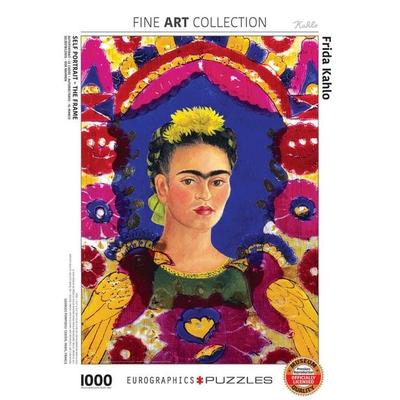 Selbstbildnis - der Rahmen von Frida Kahlo 1000 Teile