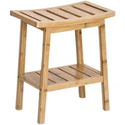 Zeller Present, Hocker, Hocker mit Ablage (40 x 25 x 46 cm)