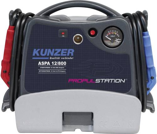 Kunzer Schnellstartsystem ASPD 12/800 DC/DC ASPD 12/800 Starthilfestrom (12 V)=800A