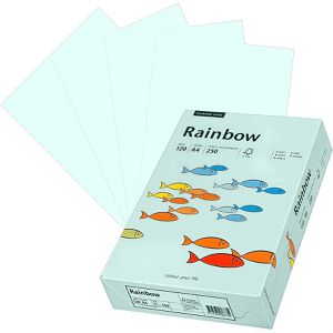 Papyrus Kopierpapier Rainbow 88042700, A4, 120g/qm, hellblau, 250 Blatt