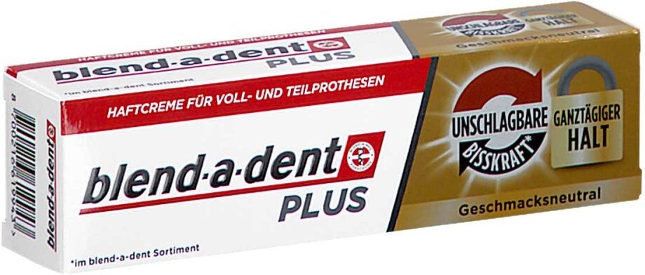 blend-a-dent Blend A Dent Plus Haftcreme unschlagbare Bisskraft 40g