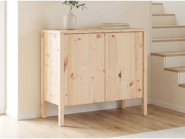 Zirbenkommode „Gustav“ 100 cm mit Türen Massivholz Zirbe