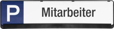 Parkplatzschild, Mitarbeiter