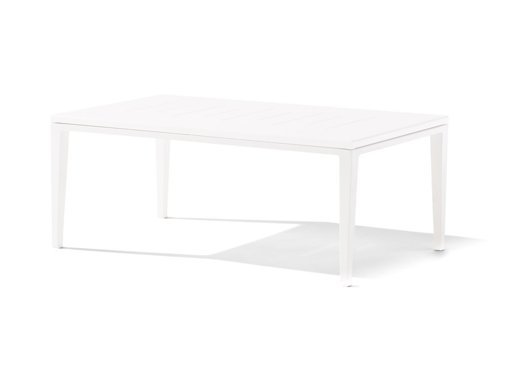 Sieger Cannes Loungetisch 110x60x40 cm weiß/weiß