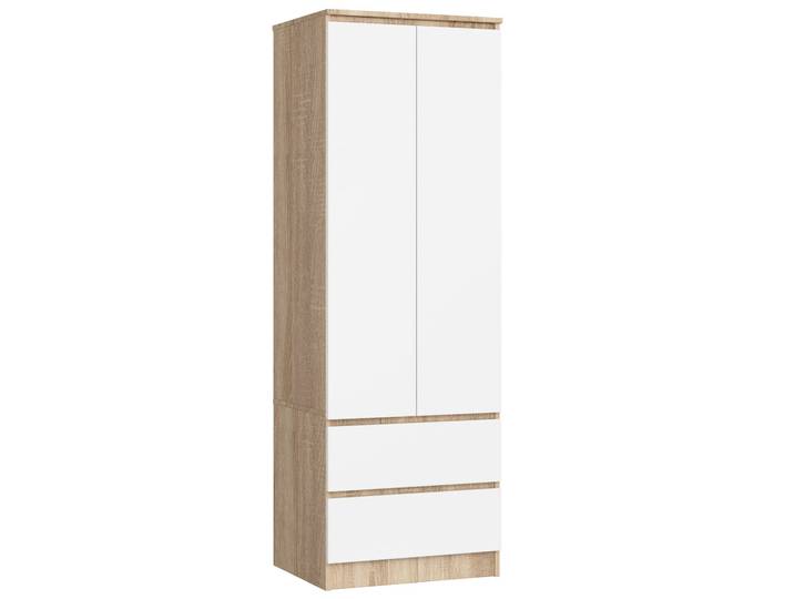 Kleiderschrank – STAR – Sonoma Eiche / Weiß