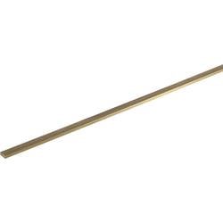 REELY Messing Flach Profil (L x B x H) 500 x 10 x 4 mm 1 St. 222245
