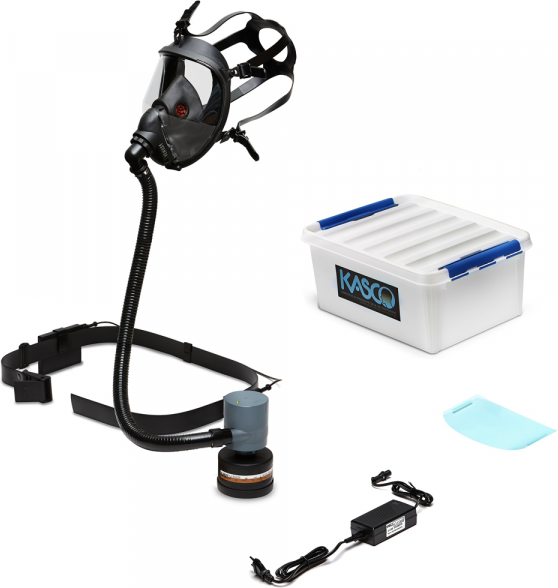 Masque ventilé Kasco Venus1 e-T5 avec filtre A2P3