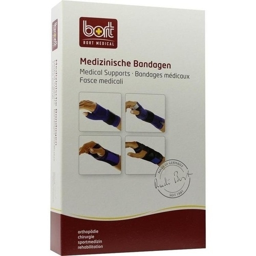 Bort GmbH Bort Handgelenkstütze mit Alusch.lin.large schwarz 05539465