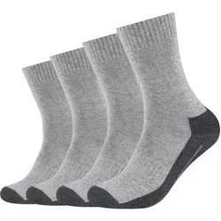 CAMANO Herren Socken Online pro tex function Socks 4p, Größe 43-46 in Grau Grau