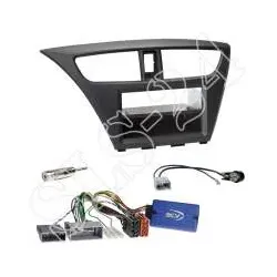 Honda Civic ab 02/2012 Autoradio Radioblende+ LFB Lenkradadapter 2-DIN Blende...