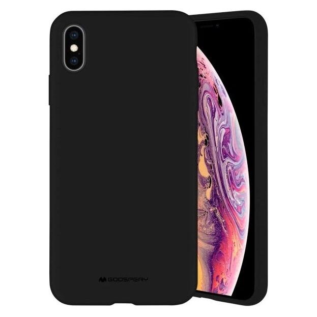 Mercury Silicone Samsung A21 A215 juoda (Samsung Galaxy A21) (17401)