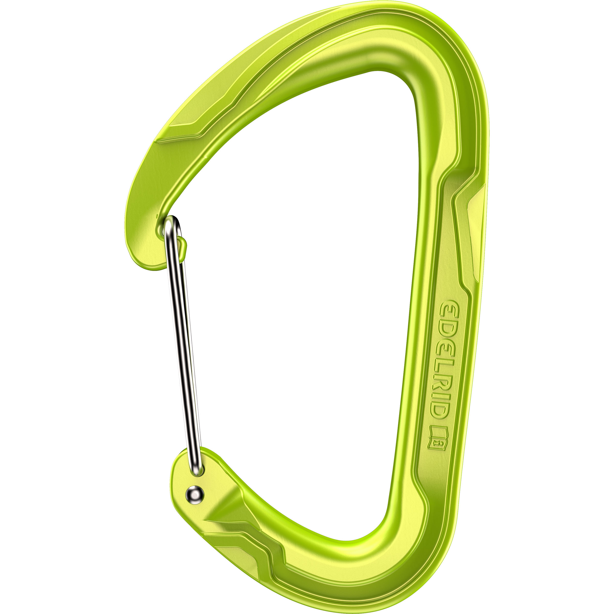 Edelrid Pure Wire Karabiner Karabiner gruen Größe 000 Alpinklettern | Sportklettern