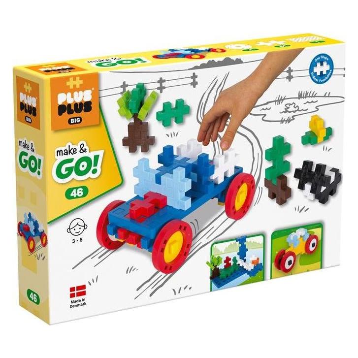 Plus-Plus Kreativ Bausteine BIG Fahrzeuge (014-3422)