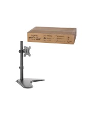 LogiLink Aufstellung für Monitor kaltgewalzter Stahl Bildschirmgröße: 33-81,3 cm 13"-32" Schreibtisch (BP0044)