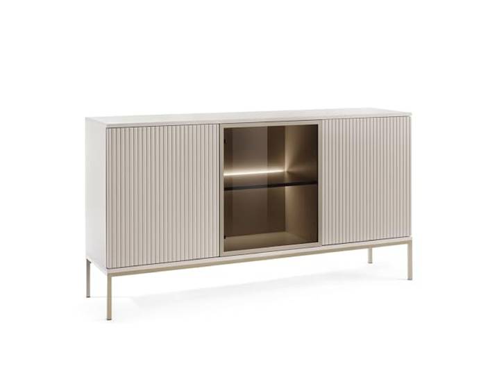 Kommode Laval K154 Kaschmir 154x83x39 cm Laval K154 - Kommode, Kaschmir mit Paspel, Breite 154 cm, Höhe 83 cm, Tiefe 39 cm