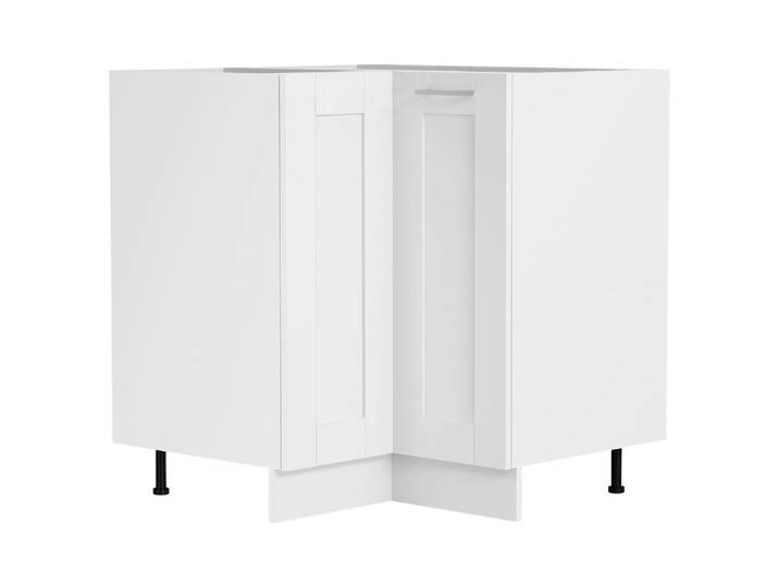 Mid.you Eckunterschrank, Weiß, Kunststoff, 1 Fächer, 76x82x76 cm, Zusatzausstattung erhältlich, Küchen, Küchenmöbel, Küchenschränke, Eckschränke Küche