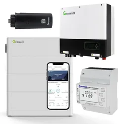 Growatt SET SPH8000TL3-BH-UP 8kW Hybrid Wechselrichter + 7.6kWh Hochvolt Batteriespeicher