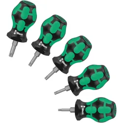 Wera Stubby Set TX 1 Schraubendrehersatz TORX, 5-teilig - 05008876001
