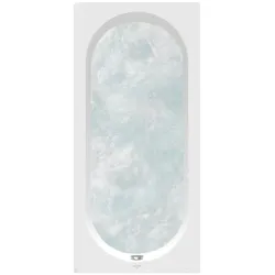 Villeroy & Boch Oberon Whirlpool Badewanne, 1700x700 mm, weiß Alpin, 475 mm Höhe, Einbauhöhe 585-635 mm