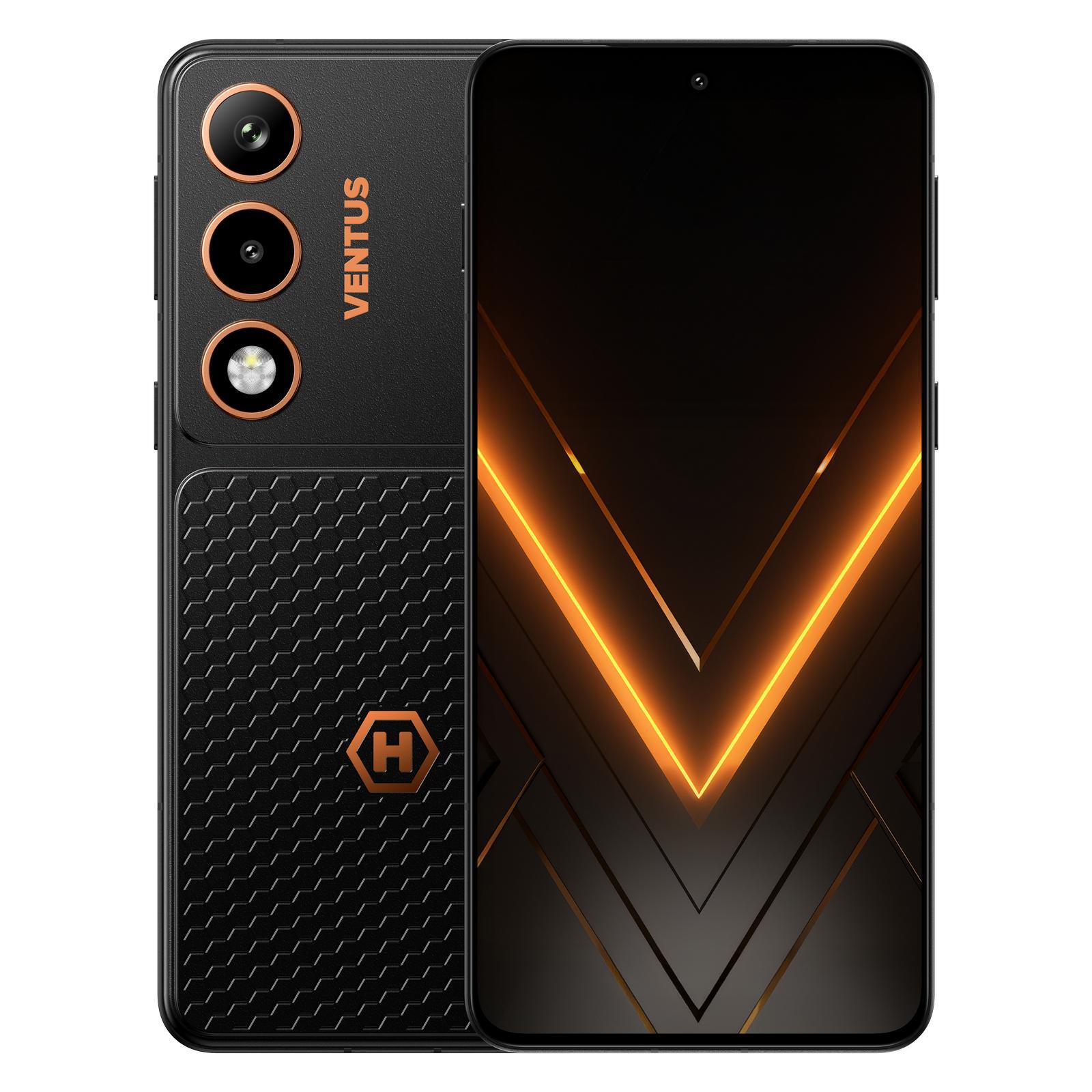 HAMMER VENTUS 5G Smartphone Handy Outdoor 8GB + 256GB IP69 Android 16 5000mAh 120Hz AMOLED Display, 108MP AI Camera, 32MP Selfie Camera, MediaTek Dime