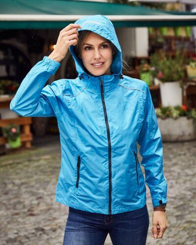 Giacca antipioggia donna traspirante Personalizzate o neutre James & Nicholson