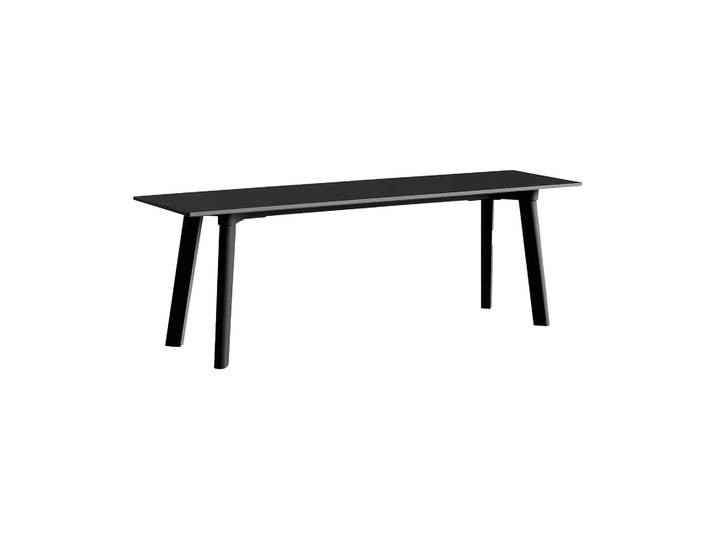 HAY CPH215 Deux 2.0 Bank 140 cm Black laminate-lacquered beech