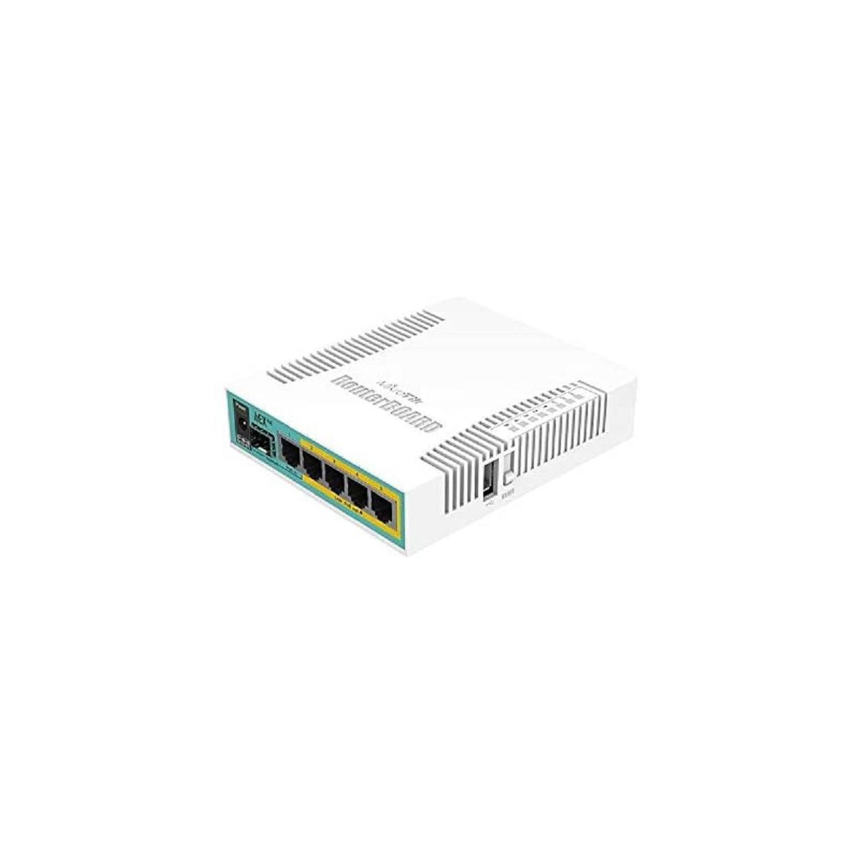 MikroTik hEX PoE wired router White