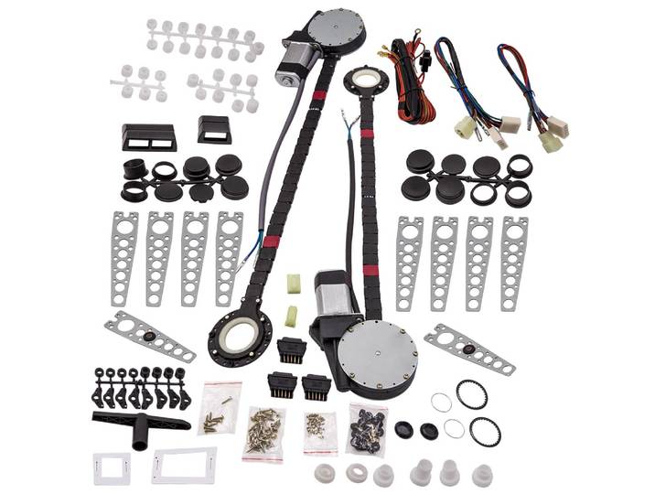 Kits de conversion universels pour lève-vitres électriques gauche et droit 12V