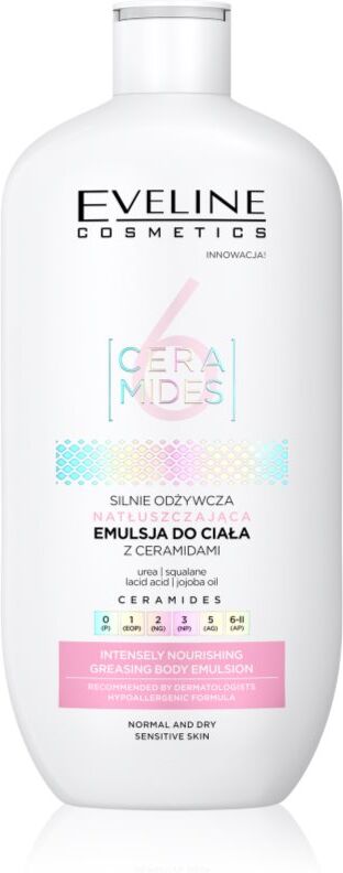 Eveline Cosmetics 6 Ceramides émulsion corporelle pour peaux normales et sèches 350 ml