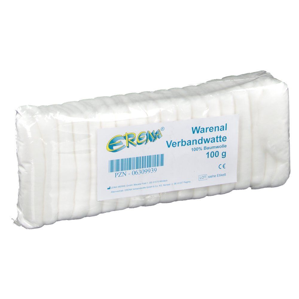 Warenal Verbandwatte 100 g Watte