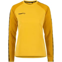 CRAFT Squad 2.0 Crewneck Trainings-Top Damen 552511 - sweden yellow/golden M