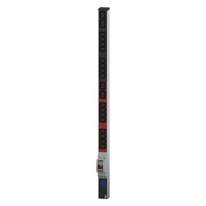 Bachmann BN0500 48,26cm 19Zoll PDU 1HE 16xC13 4xC19 Leistungsmessung Anschluss CEE 32A blau (800.2405)
