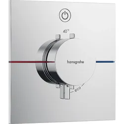 UP-Thermostat Hansgrohe ShowerSelect Comfort E Fertigset 1 Verbraucher chrom