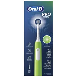 Oral-B Junior 8006540743027 Elektrische Zahnbürste Kind Rotierende Zahnbürste Grün