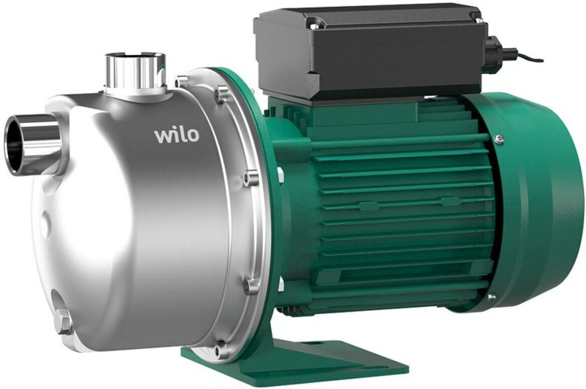 Wilo Kreiselpumpe Jet WJ 204 X, 1 kW, 5,3 A, o. Tragegriff, 230 V (4262917)