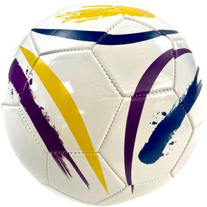 Best-Sporting Fußball Aura Matt, 10068, Größe 5, 280 Gramm, weiß/schwarz, Trainings-& Freizeitball