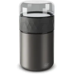alfi ENDLESS FOOD MUG caviar black mat 0,50l