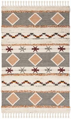 SAFAVIEH Hand-knotted Kenya Laylah Wool Tassel Rug