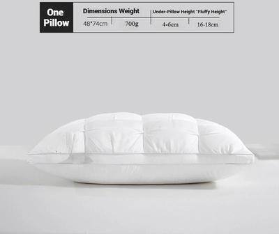 Uplift Essentials Comfortable Hotel Pillow For Sleeping 1pcs 700g