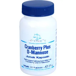 Cranberry Plus D-Mannose Junek Kapseln 30 ST