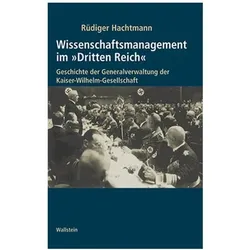 Wissenschaftsm. im "Dritten Reich". 2Bde, Fachbücher von R�diger Hachtmann