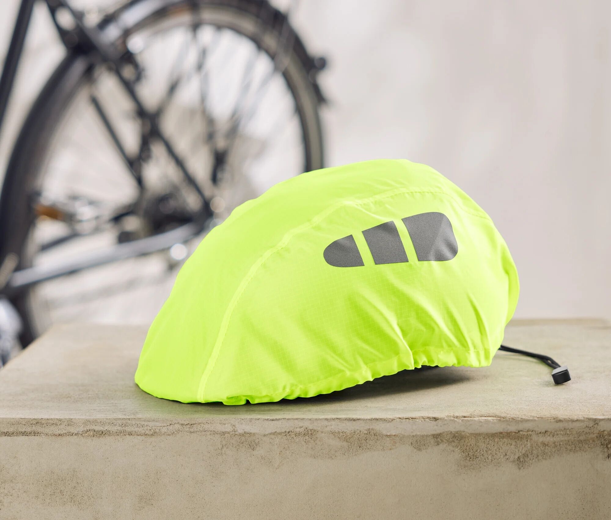 Tchibo - Fahrradhelm-Überzug - silber